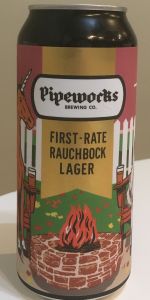 First-Rate Rauchbock Lager