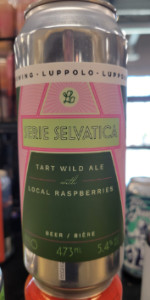 Tart Wild Ale with Local Raspberries