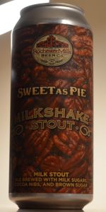 Sweet As Pie Milkshake Stout