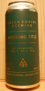 Working Title (Batch 1)