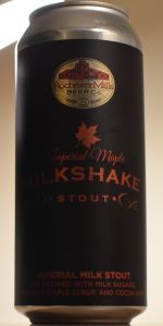 Imperial Maple Milkshake Stout