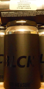BLCK: Vol. 7 (Coconut & Coffee)