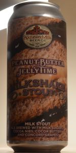 Peanut Butter JellyTime Milkshake Stout