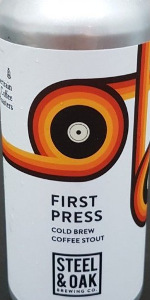 First Press Cold Brew Coffee Stout