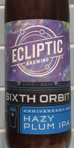 Sixth Orbit - Hazy Plum IPA