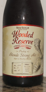 Wooded Reserve Pastry Blonde Strong Ale