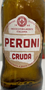 Birra Peroni Cruda