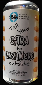 Tell Your Citra To Cashmere Outside
