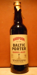 harpoon ipa aged in wiskey barels
