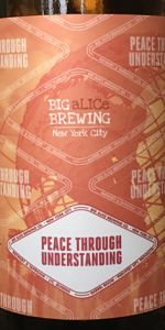 Peace Through Understanding