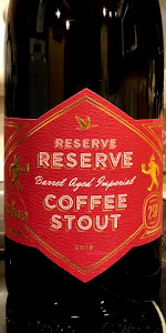 Wawa Reserve Reserve Bourbon Barrel Aged Imperial Coffee Stout