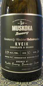 Chocolate Orange Kveik (Community Venture Collection)