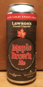 Maple Brown Ale - WhistlePig Barrel-Aged