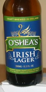 O'Shea's Irish Lager
