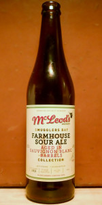 Farmhouse Sour Ale - Sauvignon Blanc Barrels