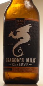Dragon's Milk Reserve - Rum Barrel-Aged Stout With Chocolate, Hazelnut & Toasted Coconut (2020 Reserve 1)
