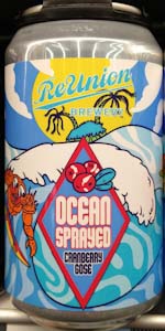 Ocean Sprayed Cranberry Gose