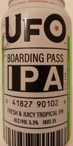 UFO Boarding Pass