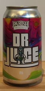 PARISH BREWING Dr Juice LAPEL PIN Badge Button New craft beer brewery 
