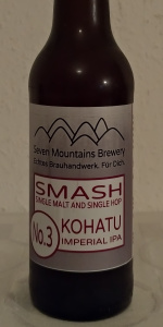 Smash No. 3: Kohatu