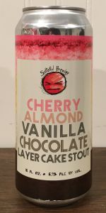 Cherry Almond Vanilla Chocolate Layer Cake Stout