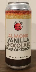 Almond Vanilla Chocolate Layer Cake Stout