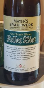 Mayer's Keller Bier