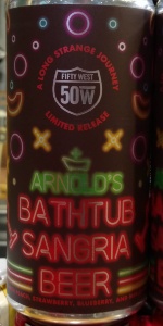 Arnolds Bathtub Sangria Beer