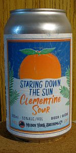 Staring Down The Sun Clementine Sour