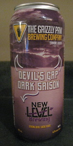 Devil's Gap Dark Saison