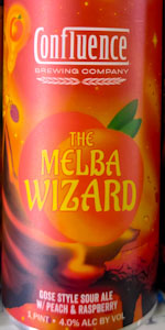 The Melba Wizard Gose W Peach and Raspberry