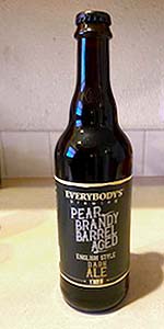 Pear Brandy Barrel Aged English Style Dark Ale