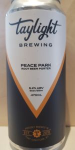 Peace Park Root Beer Porter