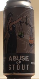 Bourbon Barrel Aged Abuse of Stout
