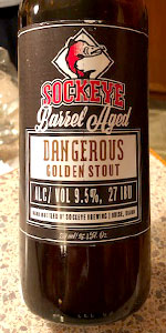 Barrel Aged Dangerous Golden Stout