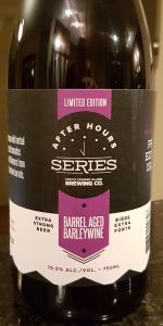 After Hours Series: Barrel Aged Barleywine