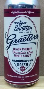 Graeterâs Black Cherry Chocolate Chip White Stout