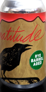 Gratitude - Rye Whiskey Barrel-Aged