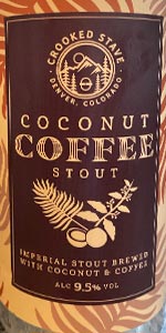 Coconut Coffee Stout