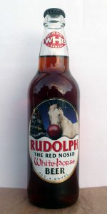 Rudolph (the Red Nosed White Horse)