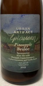 Epicurean Series 2019 - Pineapple BrÃ»lÃ©e
