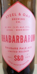 Rhabarbarum Rhubarb Pale Ale