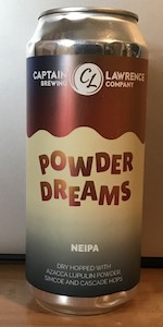 Powder Dreams - Dry hopped w/ Azacca Lupulin powder, Simcoe & Cascade hops
