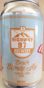 Beach Blonde Ale