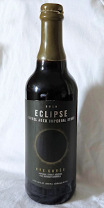 Imperial Eclipse Stout - Rye Cuvee (2019