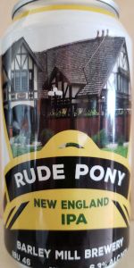 Rude Pony New England IPA