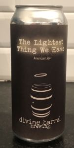 The Lightest Thing We Have