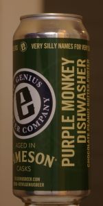 Purple Monkey Dishwasher - Jameson Barrel-Aged