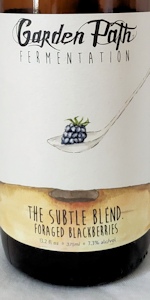 The Subtle Blend Foraged Blackberries
