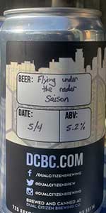 Flying Under the Radar Saison